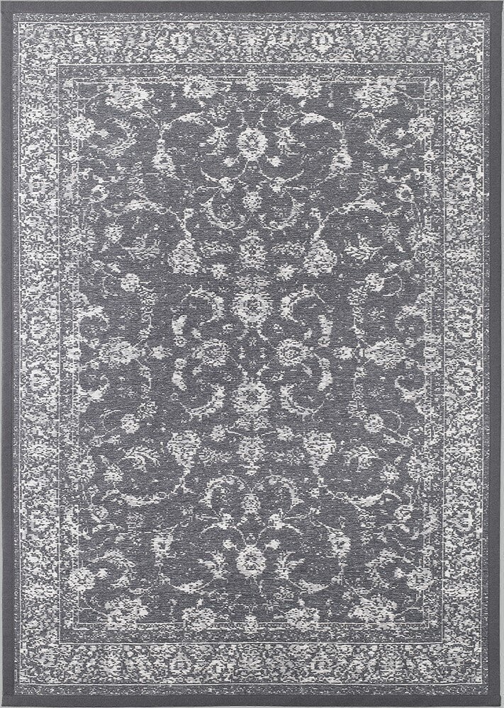 Narma kahepoolne smartWeave® šenillvaip Sagadi, hall, 100 x 160 cm hind ja info | Vaibad | hansapost.ee