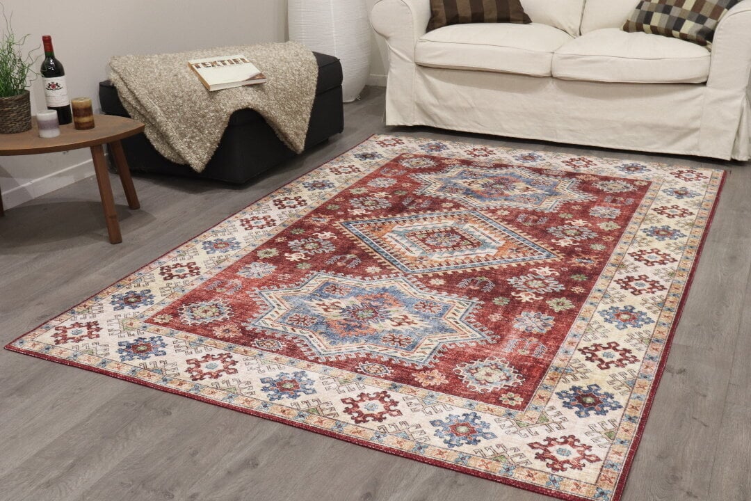 Vercai Rugs vaip Fenix Diamond, punane, 120 x 180 cm hind ja info | Vaibad | hansapost.ee