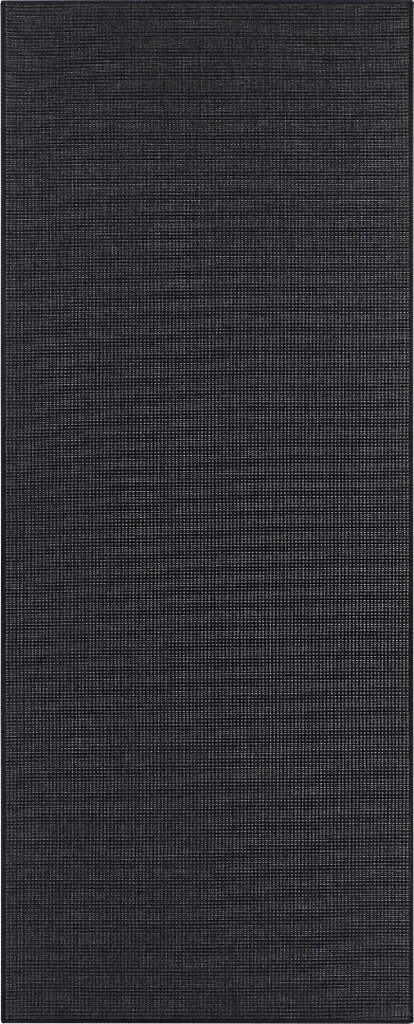 Narma flatWeave™ -silesidusvaip Credo, must, 80 x 250 cm цена и информация | Vaibad | hansapost.ee