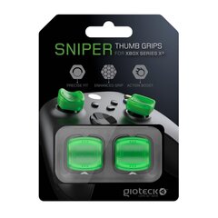 Gioteck Sniper Thumb Grips (Translucent Green) hind ja info | Mängupuldid | hansapost.ee
