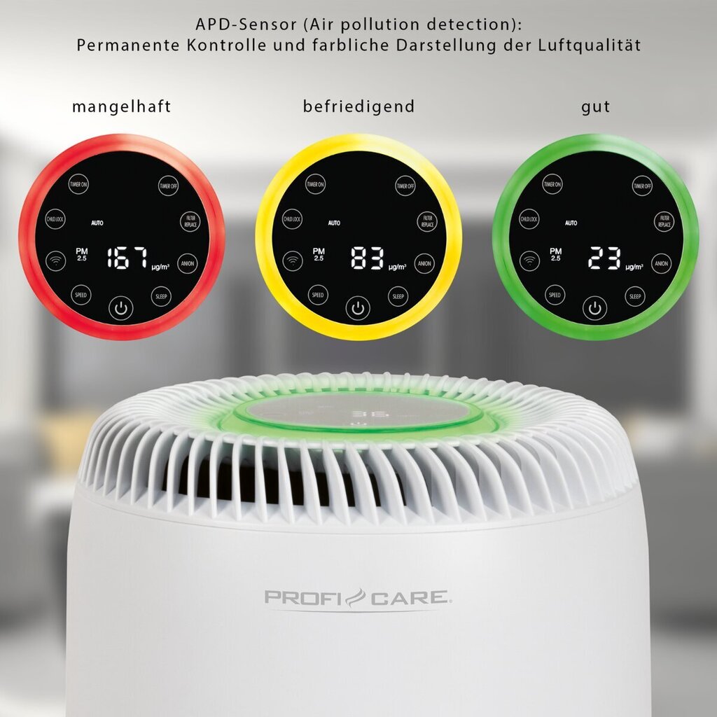 Õhupuhastaja ProfiCare PCLR3083 цена и информация | Õhupuhastajad | hansapost.ee