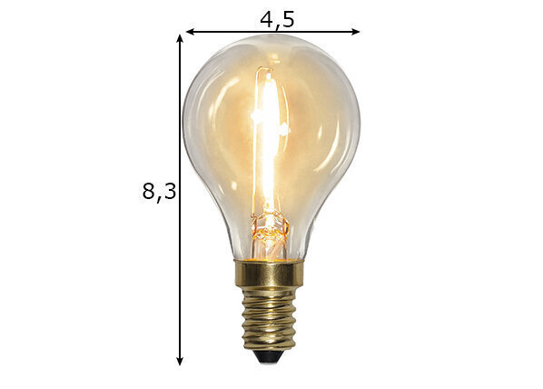 LED elektripirn E14, 0,8W цена и информация | Lambipirnid ja LED-pirnid | hansapost.ee