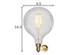 Dekoratiivne LED elektripirn E14 1,5W hind ja info | Lambipirnid ja LED-pirnid | hansapost.ee