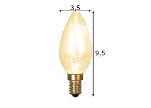 Dekoratiivne LED elektripirn E14 1,5W hind ja info | Lambipirnid ja LED-pirnid | hansapost.ee
