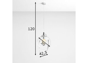 Подвесной светильник Aldex Aura цена и информация | Люстры | hansapost.ee
