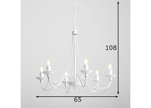 Laelamp Roza, valge 891151043 hind ja info | Aldex Mööbel ja sisustuskaubad | hansapost.ee