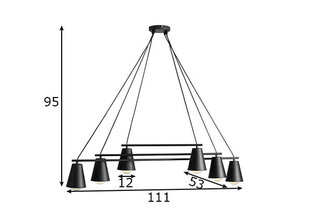 Laelamp Arte 891151042 hind ja info | Aldex Mööbel ja sisustuskaubad | hansapost.ee