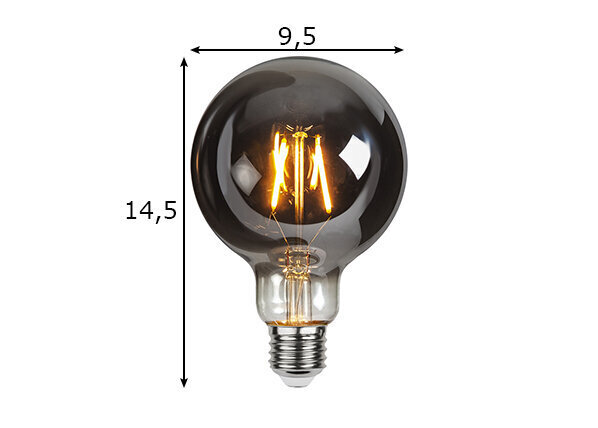 Dekoratiivne LED elektripirn E27 1,8W цена и информация | Lambipirnid ja LED-pirnid | hansapost.ee