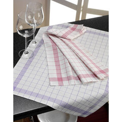 Текстильная компания кухонное полотенце, полульняно́е, красное, 50x70 см, 10 шт цена и информация | Кухонные полотенца, рукавицы, фартуки | hansapost.ee