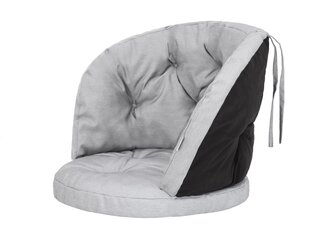 Подушка для кресла Hobbygarden Amanda Prestige 50x50 см, серая цена и информация | Подушки, наволочки, чехлы | hansapost.ee