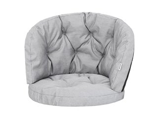 Подушка для кресла Hobbygarden Amanda Prestige 50x50 см, серая цена и информация | Подушки, наволочки, чехлы | hansapost.ee