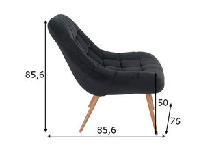 Кресло SalesFever XXL, черный цена и информация | Кресла | hansapost.ee