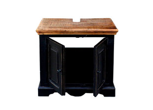 Шкаф SIT Corsica, коричневый/черный цена и информация | SIT Мебель для гостиной | hansapost.ee