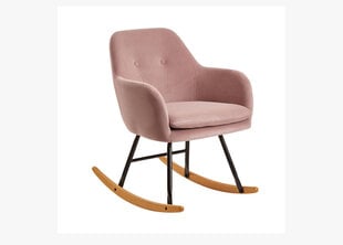 Кресло-качалка, розовое цена и информация | Кресла | hansapost.ee