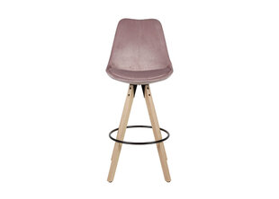 Набор барных стульев, 2 шт., розовый цена и информация | Стулья для кухни и столовой | hansapost.ee