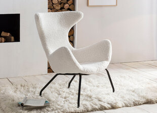 Кресло SalesFever 390450, белый цена и информация | Кресла | hansapost.ee