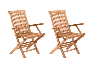 Комплект садовых стульев, 2шт. цена и информация | Садовые стулья, кресла, пуфы | hansapost.ee