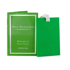 Aromaatne kaart Max Benjamin Bergamot & Ylang Ylang hind ja info | Lõhnapulgad ja kodulõhnastajad | hansapost.ee
