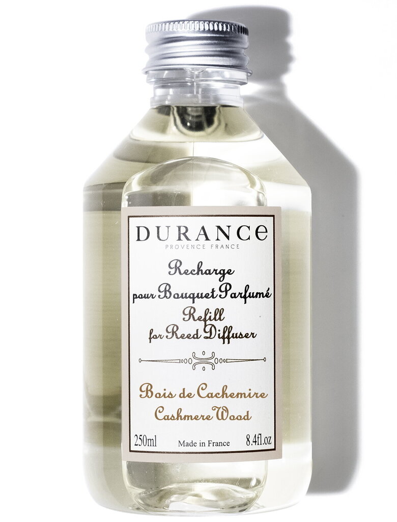 Kodulõhnastaja täide Durance Cashmere Wood, 250 ml hind ja info | Lõhnapulgad ja kodulõhnastajad | hansapost.ee