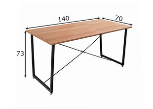 Обеденный стол 70x140, акация цена и информация | Кухонные и обеденные столы | hansapost.ee