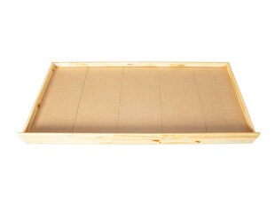 Ящик кровати Lati, 190 см, сосна цена и информация | Кровати | hansapost.ee