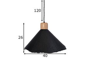 Laelamp Linnea, must 891168528 price and information | Pendant lights | hansapost.ee