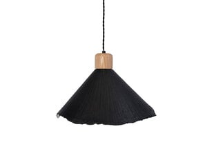 Laelamp Linnea, must 891168528 цена и информация | Потолочный светильник Home ESPRIT Белый Коричневый Деревянный Металл 25 W 40 x 40 x 70 cm | hansapost.ee