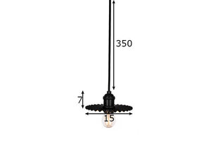 Laelamp Omega, must 891168535 price and information | Pendant lights | hansapost.ee