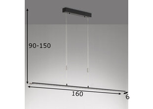 Подвесной светильник Fischer & Honsel Metz цена и информация | Fischer & Honsel Мебель и домашний интерьер | hansapost.ee