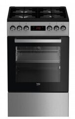 Плита Beko FSM52331DXDT Отдельностоящая плита Газ Нержавеющая сталь A цена и информация | Газовые плиты | hansapost.ee