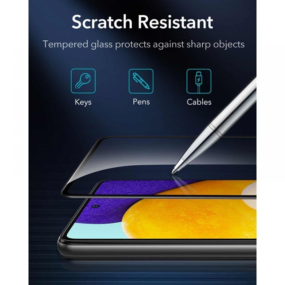 Kaitseklaas ESR SCREEN SHIELD 3D, 2-pack sobib Samsung Galaxy A52 / A52 5G hind ja info | Ekraani kaitseklaasid ja kaitsekiled | hansapost.ee