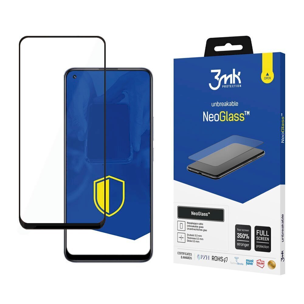 Realme 8 4G Black - 3mk NeoGlass™ kaitsekile hind ja info | Ekraani kaitseklaasid ja kaitsekiled | hansapost.ee