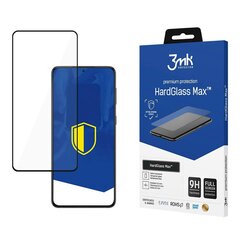 Samsung Galaxy S22 + Black - 3mk HardGlass Max™ screen protector цена и информация | Защитные пленки для телефонов | hansapost.ee