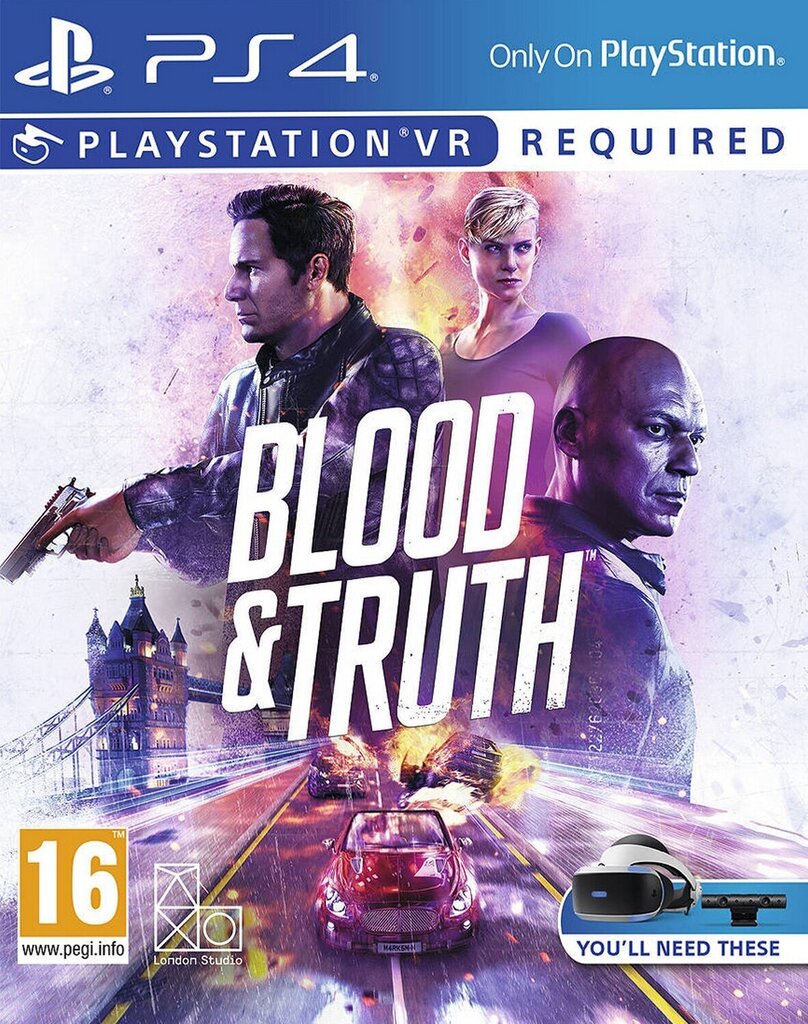 PlayStation 4 VR mäng Blood & Truth, 711719999393 hind ja info | Konsooli- ja arvutimängud | hansapost.ee