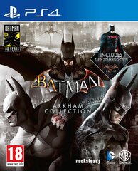 Batman Arkham Collection Triple Pack, Playstation 4 цена и информация | Компьютерные игры | hansapost.ee