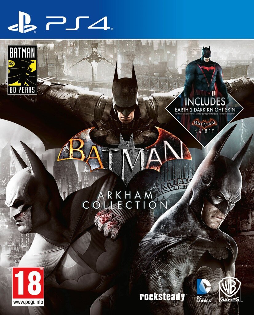 Batman Arkham Collection Triple Pack, Playstation 4 цена и информация | Konsooli- ja arvutimängud | hansapost.ee
