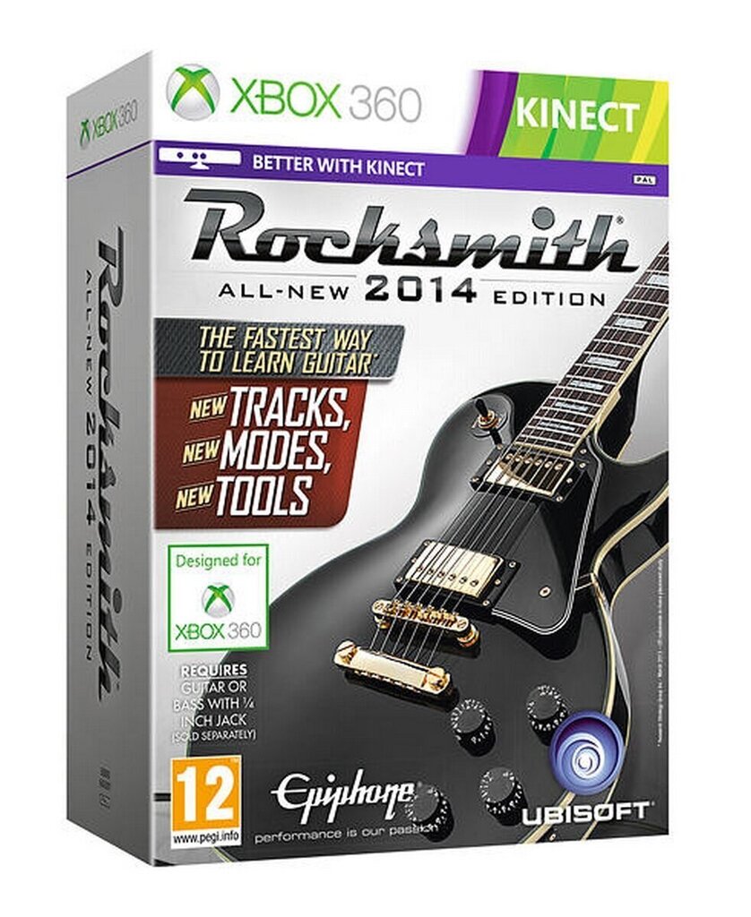 Rocksmith 2014 Bundle Cable (Xbox 360) цена и информация | Konsooli- ja arvutimängud | hansapost.ee
