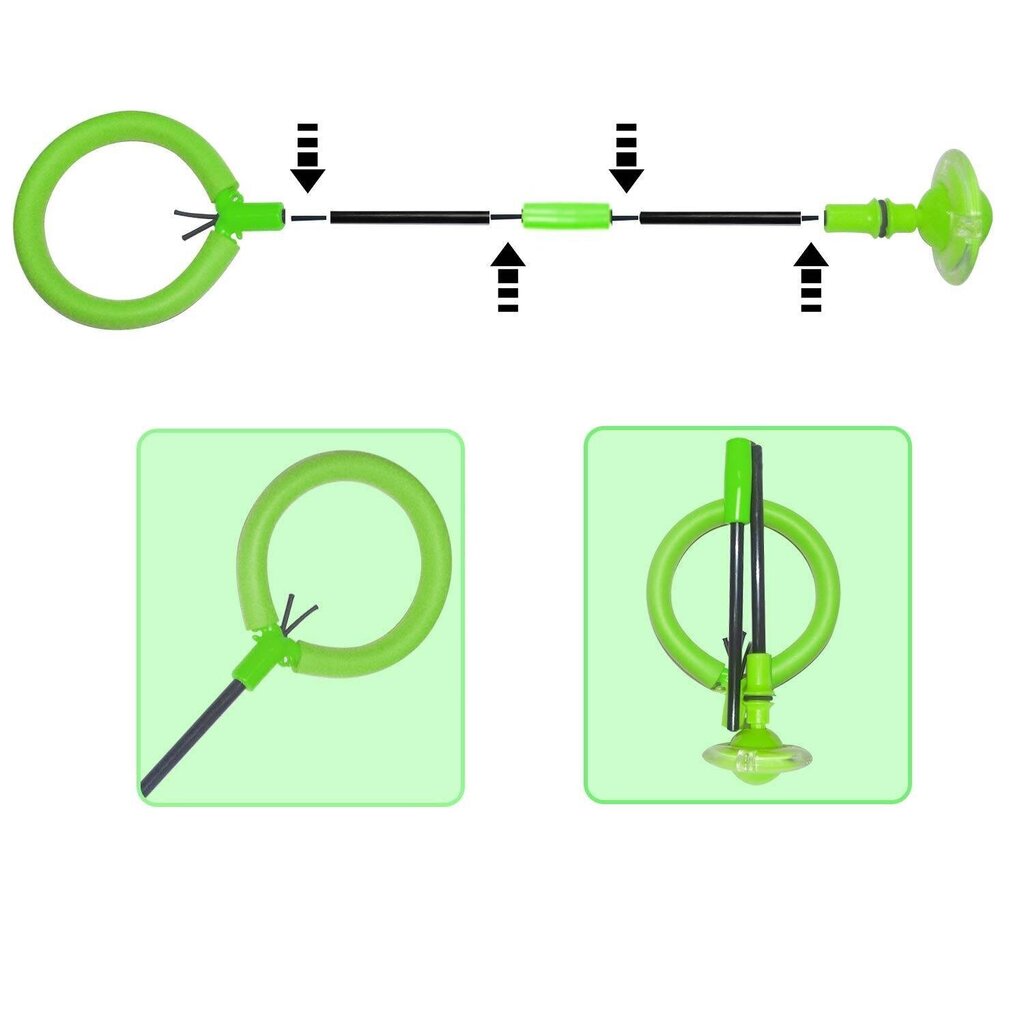 Hüppeliigese hüppepall, roheline цена и информация | Hüppenöörid | hansapost.ee