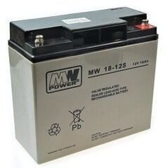 MW Power аккумулятор MW 18-12 цена и информация | Батарейки | hansapost.ee
