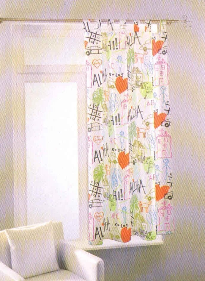 Tekstiilikompanii kardin Aloha, 135 x 180 cm, 1 tk цена и информация | Kardinad | hansapost.ee