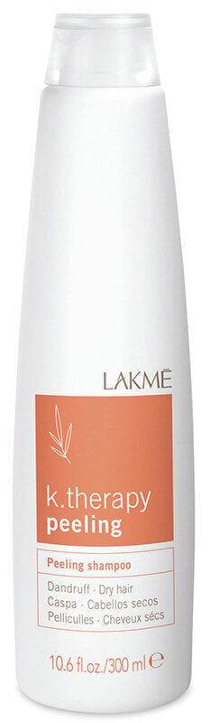 Kõõmavastane šampoon kuivadele juustele Lakme K.therapy Peeling 300 ml цена и информация | Šampoonid | hansapost.ee