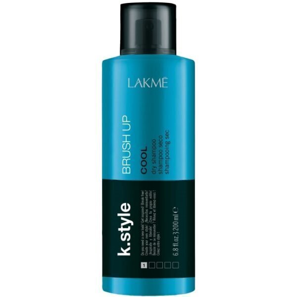 Kuivšampoon juustele Lakme K.style Brush Up Cool Dry Shampoo, 200 ml цена и информация | Šampoonid | hansapost.ee