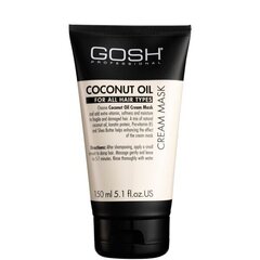 Маска для волос Gosh Coconut Oil, 150 мл цена и информация | Бальзамы, кондиционеры | hansapost.ee