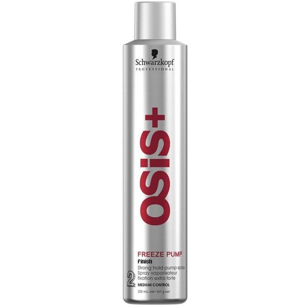 Juukselakk Schwarzkopf Professional Osis+ Freeze Pump, 200 ml hind ja info | Juuste viimistlusvahendid | hansapost.ee