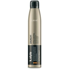 Tugevalt fikseeriv juukselakk Lakme K.style Crunchy Style Control 300 ml hind ja info | Juuste viimistlusvahendid | hansapost.ee