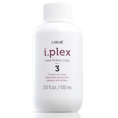 Защитная маска для волос Lakme I.PLEX 3 Hair Perfection 100 мл цена и информация | Маски, масла, сыворотки | hansapost.ee