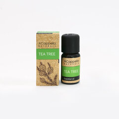 Essentsiaalne teepuuõli ACappella Naturals, 10 ml hind ja info | Kosmeetilsed ja eeterlikud õlid | hansapost.ee