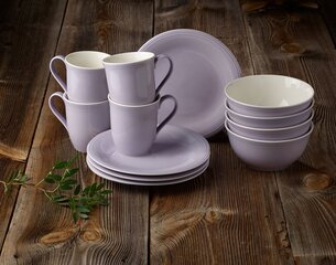 Like by Villeroy & Boch комплект для завтрака из 12 частей Color Loop, фиолетовый цена и информация | Посуда, тарелки, обеденные сервизы | hansapost.ee