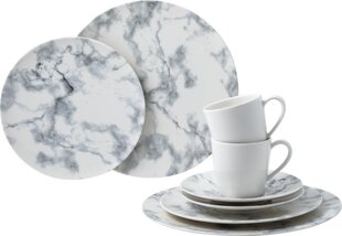 Like by Villeroy & Boch nõudekomplekt 8-osa Marmor, valge hind ja info | Klaasid, kruusid ja kannud | hansapost.ee