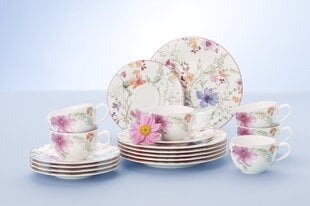 Villeroy & Boch Kohvi serviis 18-osaline Mariefleur Basic цена и информация | Посуда, тарелки, обеденные сервизы | hansapost.ee